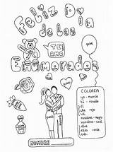 Spanish Choose Board Conjugation Valentine Students Color sketch template