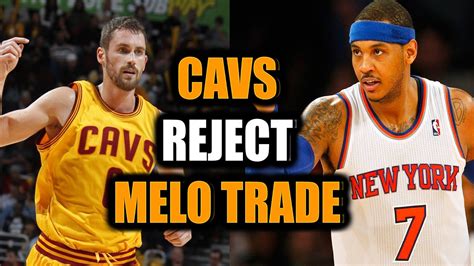 Carmelo Anthony For Kevin Love Gets Rejected Knicks
