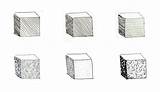 Shading Hatching Crosshatching Objects Scribbling Blending Cubes Realistic Erikalancaster Practicing sketch template