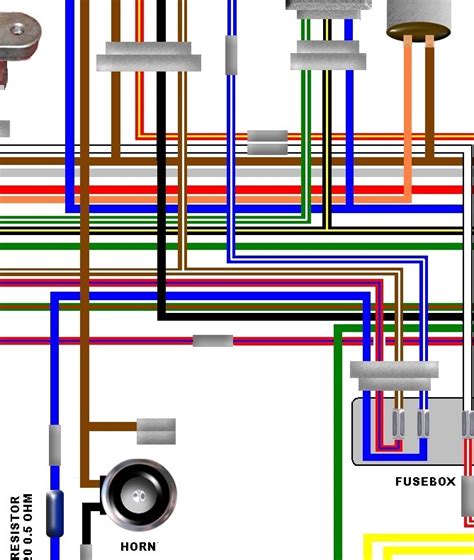 kawasaki   ukeuro spec colour motorcycle wiring diagram