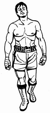 Rocky Balboa Coloring Pages Printable Color Getcolorings sketch template