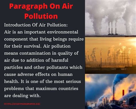 write   paragraph  air pollution   air pollution   air pollution pollution