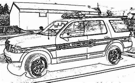 car pages coloring pages