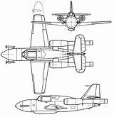 Messerschmitt 328b sketch template
