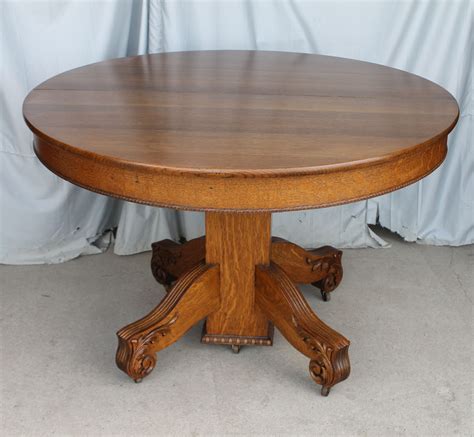 ginoviandesign antique  oak dining room table