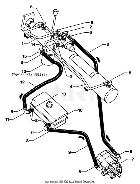 troy bilt  pto log splitter parts diagram  hydraulic system