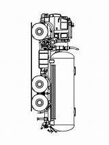 Pages Coloring Tanker Fuel Printable Tank Truck sketch template