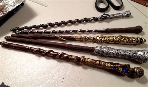 Harry Potter Themed Wands Hogwarts Wand Design And Make A