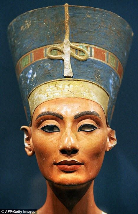 the ancient egyptian facelift beautiful queen nefertiti had a bent