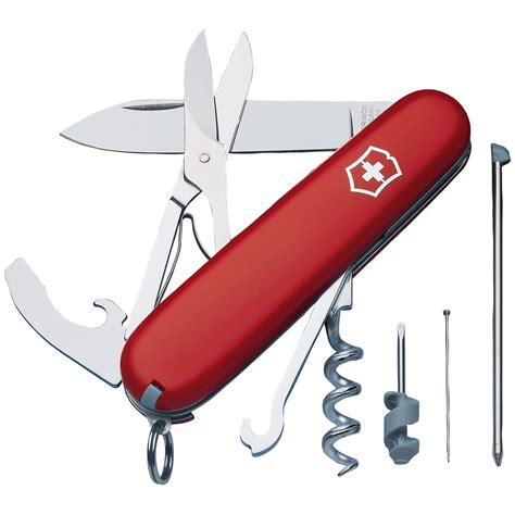 Victorinox Compact Multi Tool Pocket Knife Red 54941 Bandh Photo