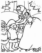 Fairytale Grimm Coloringhome Assets2 Dwarf Hansel Gretel sketch template