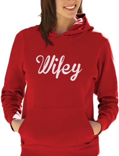 Wifey T For Husband Women Hoodie Ebay
