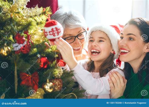 family preparing  holiday stock photo image  childhood grandma