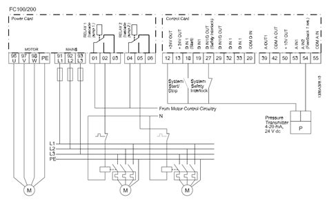 danfoss fc  wiring diagram  logic