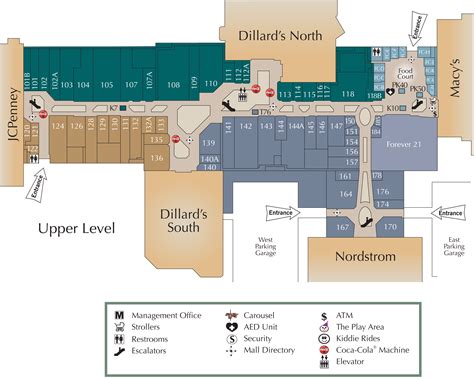 oakbrook mall directory map