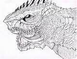 Gamera Head Kaiju Sketches Showcase Saturday Possible Avgk04 Cool Deviantart sketch template