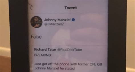 Johnny Manziel Calls Out Fake Espn Reporter Real Dick Tator
