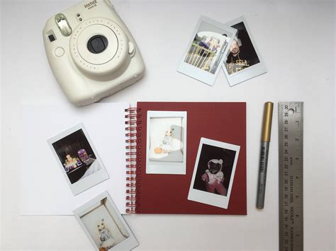 polaroid photo album instax scrapbook album gift   girl etsy