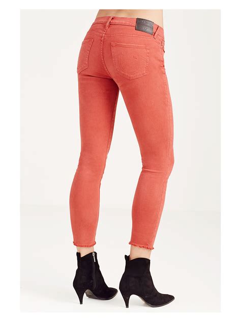 Halle Super Skinny Cropped Womens Jean
