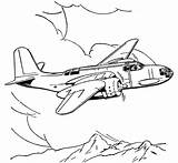 Ww2 Planes Bomber Coloring Drawing Drawings Pages Plane Airplane War Military Getdrawings Aircraft sketch template
