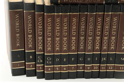 world book encyclopedia complete set   volume world dictionary ebth