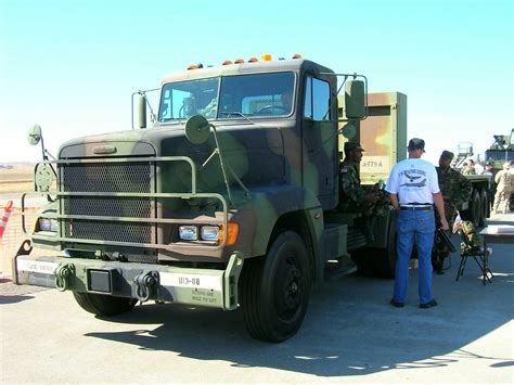 freightliner military flatbed  photograhed    te flickr