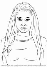 Minaj Nicki Drawing Easy Pages Coloring Sketch Lil Draw Uzi Drake Vert Rappers Rapper Template Getdrawings Paintingvalley Printable Step sketch template