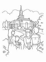 Temple Lds Children Salt Lake Templo Getdrawings Drawing City Library Coloring Gazing Del sketch template