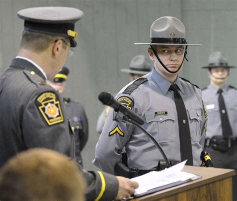 pennsylvania state police officers civilians honored  commitment