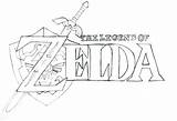 Ocarina Zelda sketch template