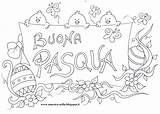 Pasqua Buona Auguri Stampare Maestra Biglietti Pasquali Infanzia Scritto Tutto sketch template