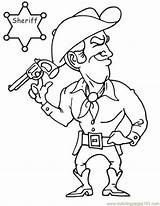 Cowboy Coloring Pages Printable Book Color Texas Rangers Kids Western Boy Clipart Instruments Boys Party Popular Comments Coloringhome Print Library sketch template