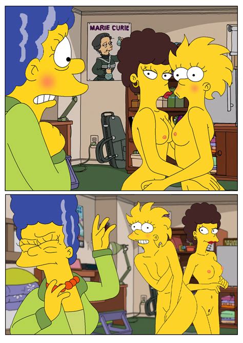 marge and lisa simpsons go lesbian porn comics galleries