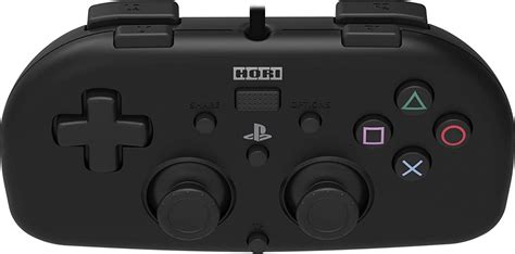 hori ps mini wired gamepad  hori officially licensed  sony black buy  price