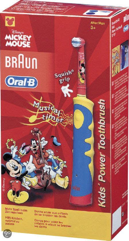 oral  stages power kids elektrische tandenborstels disney mickey mouse blauw