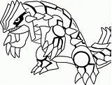 Groudon Coloring Pages Primal Pokemon Kyogre Drawing Colouring Lineart Kids Clipart Color Print Simba Getdrawings Adults Clipartmag Library Printable Coloringhome sketch template