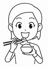 Rice Coloring Drawing Pages Large Getdrawings Edupics sketch template