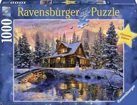 ravensburger puzzel witte kerst legpuzzel  stukjes bol