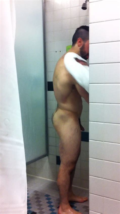 spy cam hunk spied in showers my own private locker room