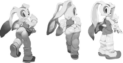 Koki Cream The Rabbit Sonic Series Absurdres Highres Blush