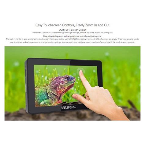 Feelworld F6 Plus Touch Screen 5 5 Full Hd On Camera Field Monitor