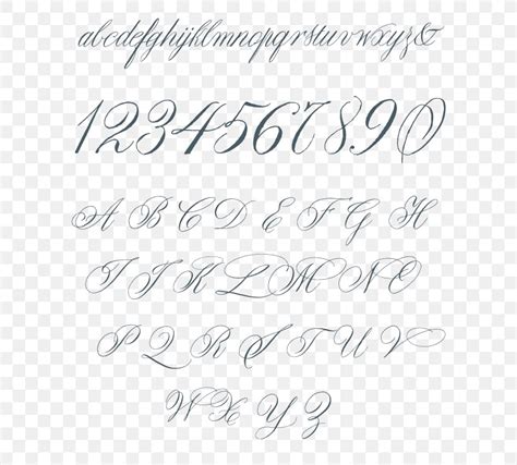 calligraphy alphabet fonts cursive