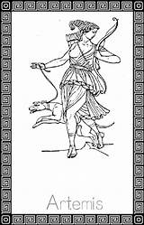 Artemis Griega Mitologia Athens Colourbook 2962 Artemisa θεοί Deities Pagan Colecciones Goddesses sketch template