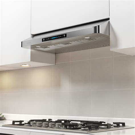 iktch  inches  cubic feet  minute cfm ducted  cabinet range hood  stainless steel
