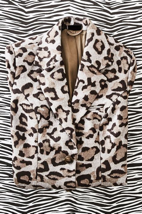 kurzmantel mantel cooler  und mantel leopard