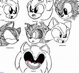 Sonic Exe Darkspine Ausmalbilder Sheets Malvorlagen Sara Xcolorings sketch template