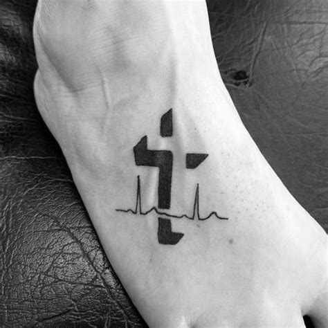 40 Simple Christian Tattoos For Men Faith Design Ideas