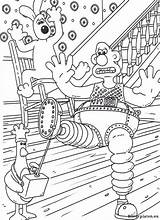 Wallace Gromit Kleurplaten Paginas Animaatjes Malvorlage sketch template