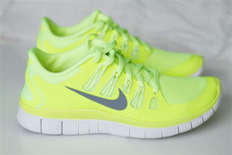 neon green nike jogging shoes pictures   images  facebook tumblr pinterest