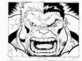 Hulk Coloringhome Zombies sketch template